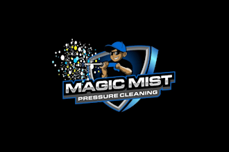 craft a clean, versatile contractors, trucking, or home services logo