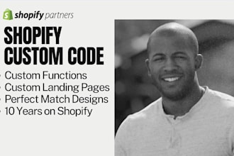 be your senior shopify developer for your site