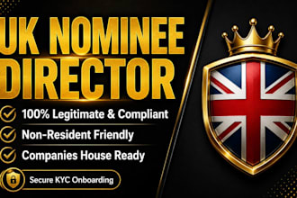 be your UK nominee director for non resident company