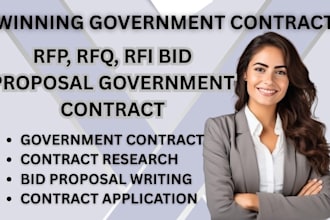write proposal writing expert winning proposals for government contract rfp rfi