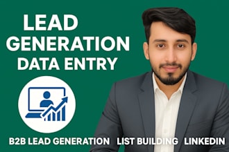 provide lead generation and data entry service