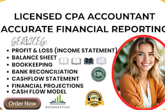 cpa review financial statement and provide professional due diligence report