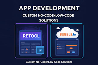 build application and apis using retool or bubble