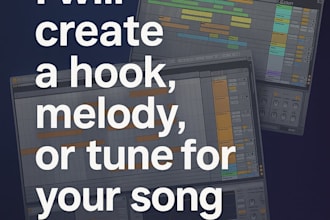 create a hook, melody, or tune for your song