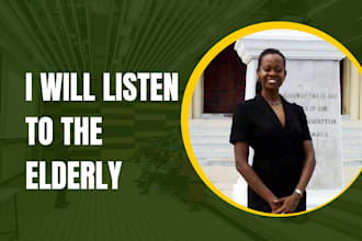 listen to the elderly