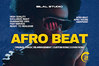 produce professional afrobeat, afro house, and amapiano