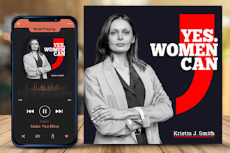 design premium podcast cover art and episode thumbnails