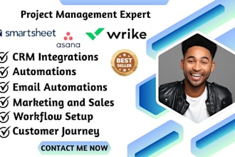setup automate and optimize asana smartsheet and wrike for your business