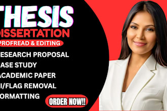 expertly proofread edit academic content phd bachelor thesis or dissertation