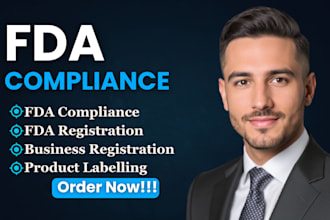 do fda registration, food label review and fda compliance