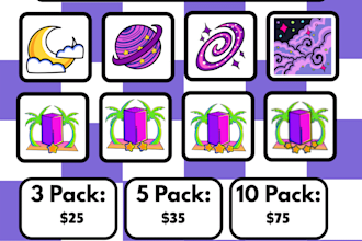create themed sub badges for you