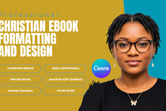 format, design christian ebook, daily devotional, amazon kdp journal in indesign