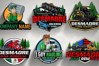 junk removal junk removal logo design pressure washing cleaning hauling website