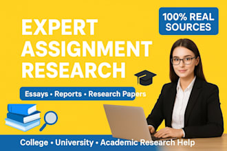 research expert assignment work for colleges or university