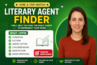 find literary agent write book proposal synopsis query letter pitch fiction