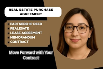draft a custom real estate purchase agreement for your property transaction