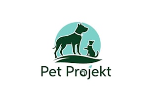 design unique natural pet food brand logo