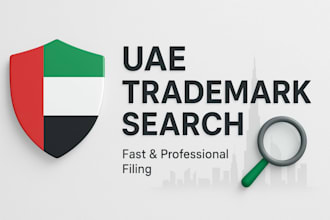 do uae trademark search and brand name clearance report