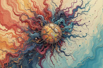 design stunning album cover art for single ep