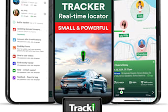 build car tracking app,geolocation app, google maps, navigation app, tracker app