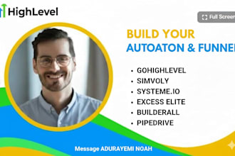 setup go high level simvoly systeme io automation builderall vendasta pipedrive
