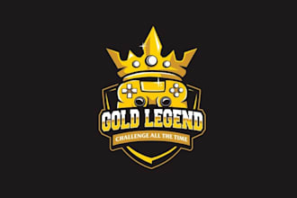 design fantastic powerful game or e sports logo