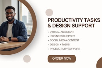 manage your tasks and create professional visuals to grow your business