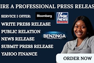 write a press release distribution and distribute your press release