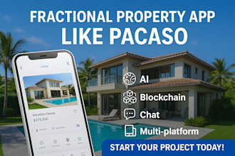 fractional property investment app development like pacaso