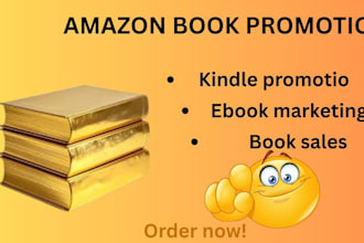 promote your amazon book and do kdp promotion