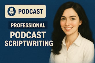 write your podcast script