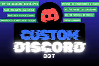 make custom discord bot with automation
