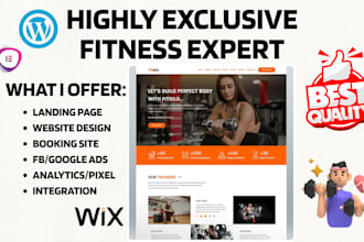 build automated coaching fitness website gym landing page fitness sales funnel