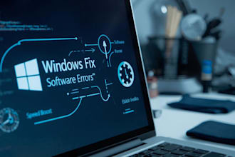 fix windows errors, software issues, and speed up your PC remotely