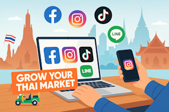 be your thai marketer for brand awareness and engagement