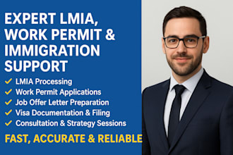 do lmia application work permit, job offer letter, c11 business plan