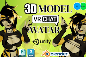 create an original vrchat avatar for vrchat use for vrchat user