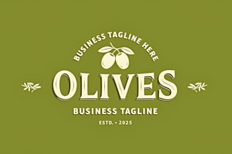 design outstanding olive brand logo