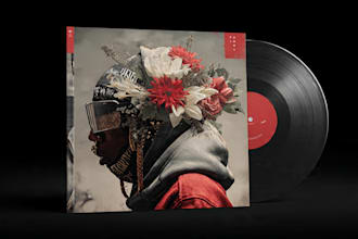 esign custom album or mixtape cover art