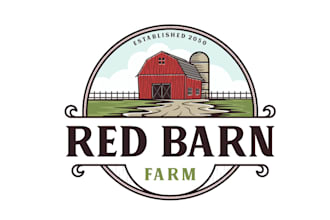 create a unique horse equine equestrian farm logo