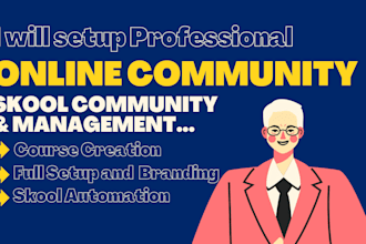 setup skool community online course content creation skool manager circle so ghl