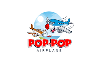make travel and learning book series logo for children