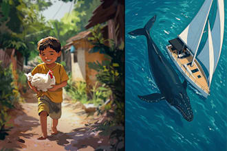 stunning ai generated illustrations and unique digital artwork