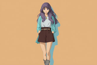 create a pony or illustrious lora of an anime boy character