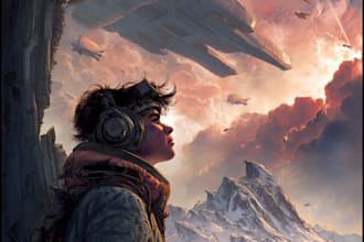 sci fi illustration and sci fi art