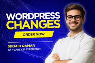 do wordpress changes, wordpress edits in 24 hours