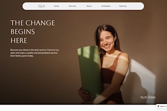 design squarespace life coach wix speaker trainer author therapy wellness site