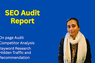 provide website SEO audit