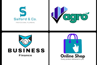 professional minimalist logo design for your business brand