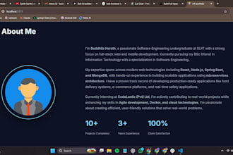 full stack web developer